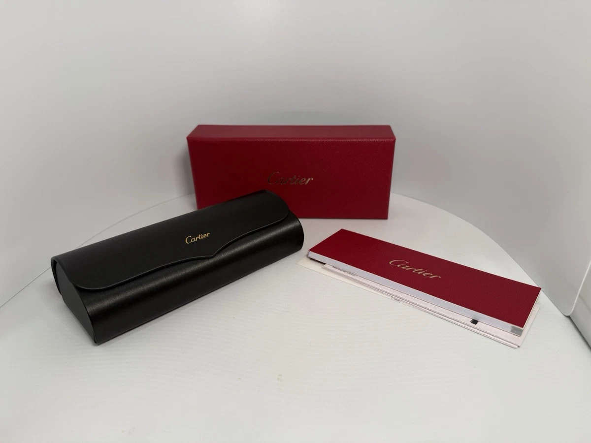 Cartier Black Eyeglass Cases & Storage for sale | eBay display picture 1