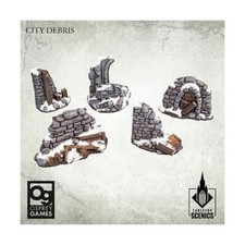 Kromlech Terrain City Debris Pack SW (New)