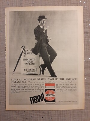Alte Presse Kneipe Nestea - Old paper advertisement von 1962