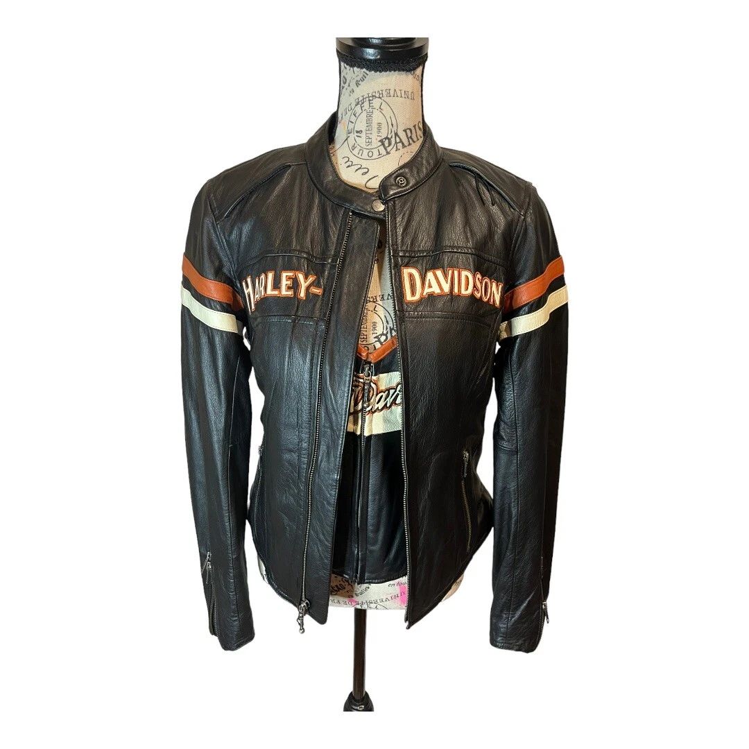 Harley davidson leather clearance jacket and chaps