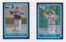 2006 Bowman Chrome Prospects Baseball Series One 1 Set (1-110) - NM -📈