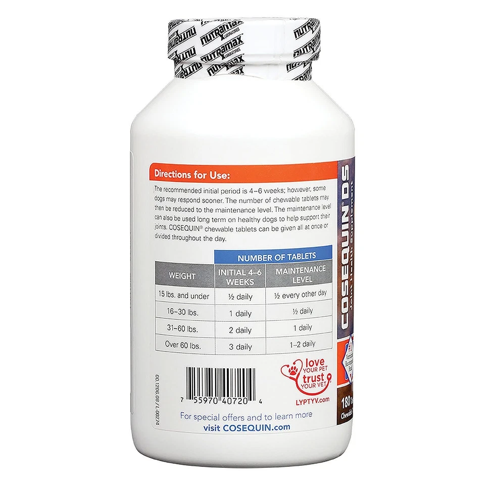 2 x Cosequin DS Plus MSM 360 Count Joint Health Supplement for Dogs Twin Pack - Image 2 of 4
