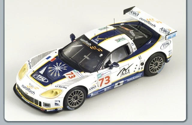 SPARK 1/43 S1489 Corvette C6-R #73 21st LM 2008 Blanchemain/Pasquali/Goueslard - Immagine 2 di 2