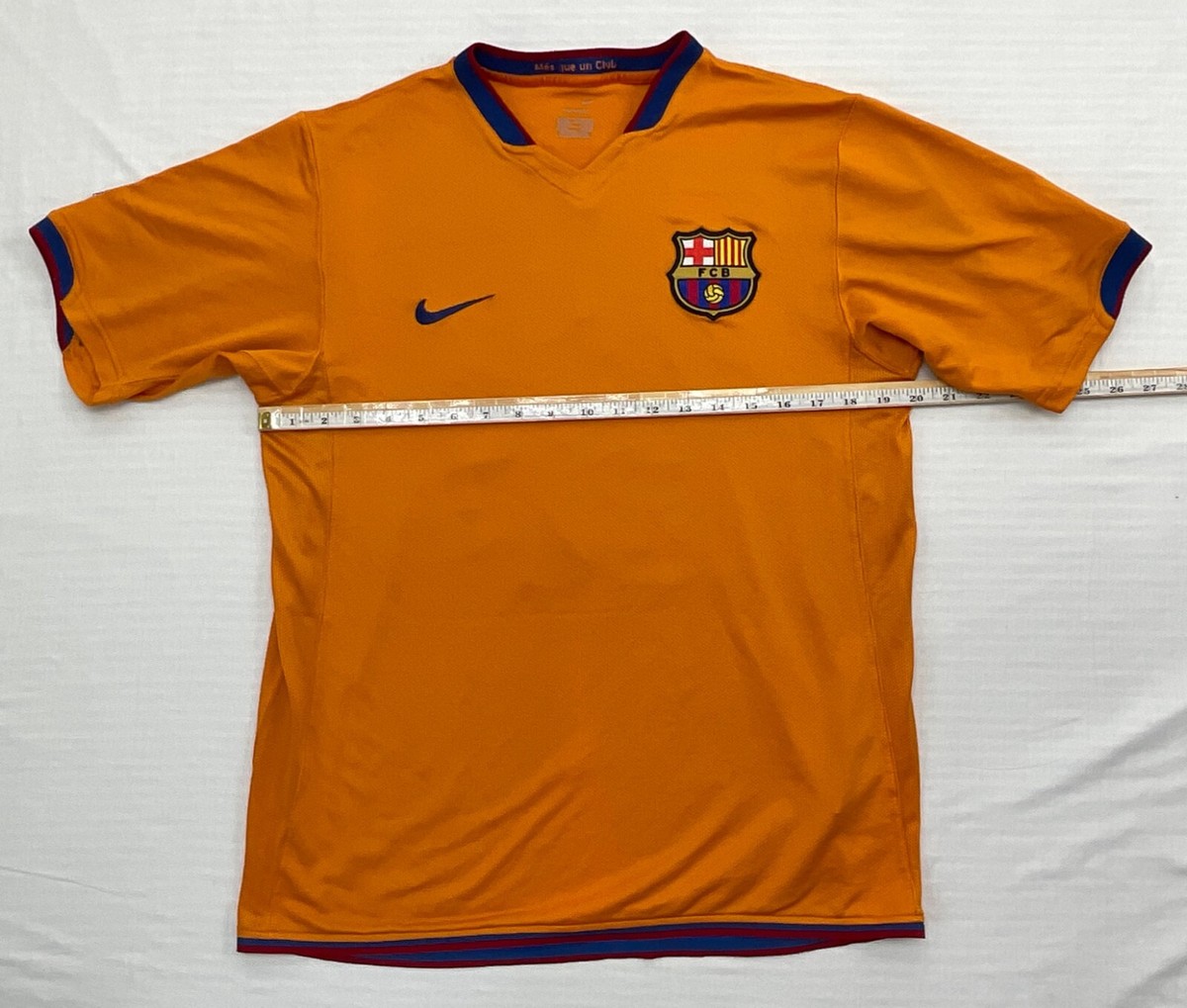 Nike RONALDINHO 10 FC Barcelona 2006/07 Away 3rd Football Shirt