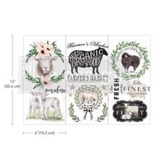 ReDesign with Prima Transfer - Sweet Lamb