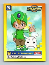 Digimon -  T.K. & Tokomon 10 - EXCLUSIVE - Animated Series Upper Deck 1999