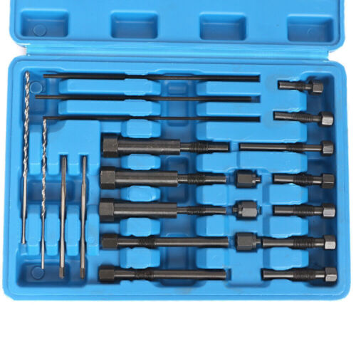 22Pcs Glow Plug Electrodes Removal Tool kit for Damaged Broken Glow Plugs M8 M10 - Picture 5 of 9
