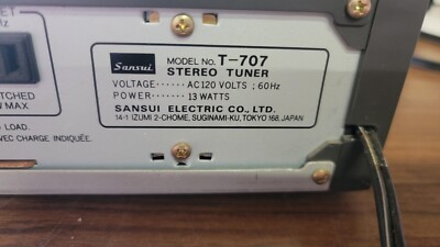 Used Sansui TR 707 A Receivers for Sale Used Sansui TR 707 A Receivers for Sale