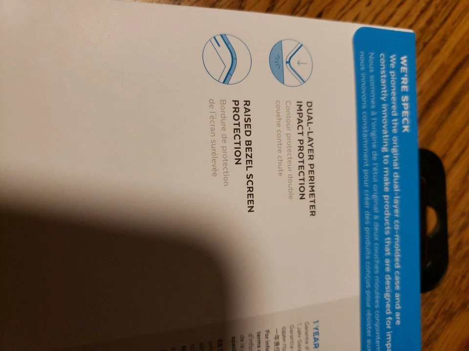 GemShell iPhone Xs Max 手机保护壳 透明 全新带盒 军用规格 产品 — 第 4/4 张图片