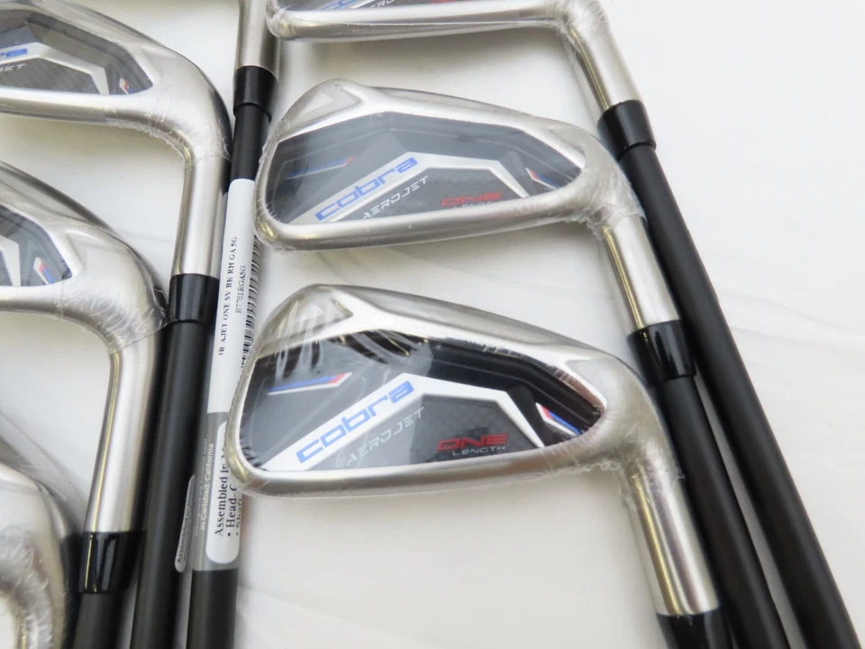 New Cobra Aerojet ONE Length iron set 5-GW irons KBS Graphite Regular 5-PW+GW OL - Image 2 of 4