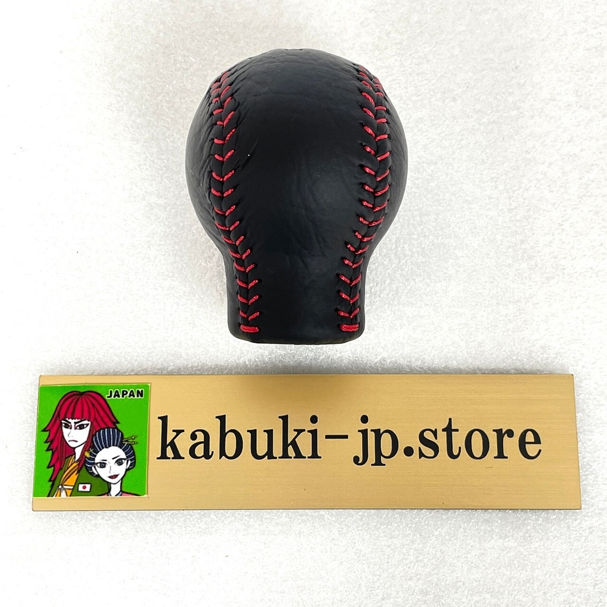 Mitsubishi Genuine 2470A088XB Shift Knob Red Stitch Evolution X