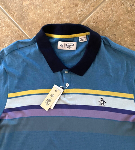 men's shirt with penguin logo