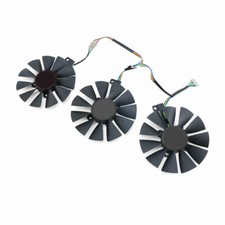 Set For ASUS RX580/480 GTX1080Ti/1080/1070Ti/1070/1060 Cooling fan 3-in-1