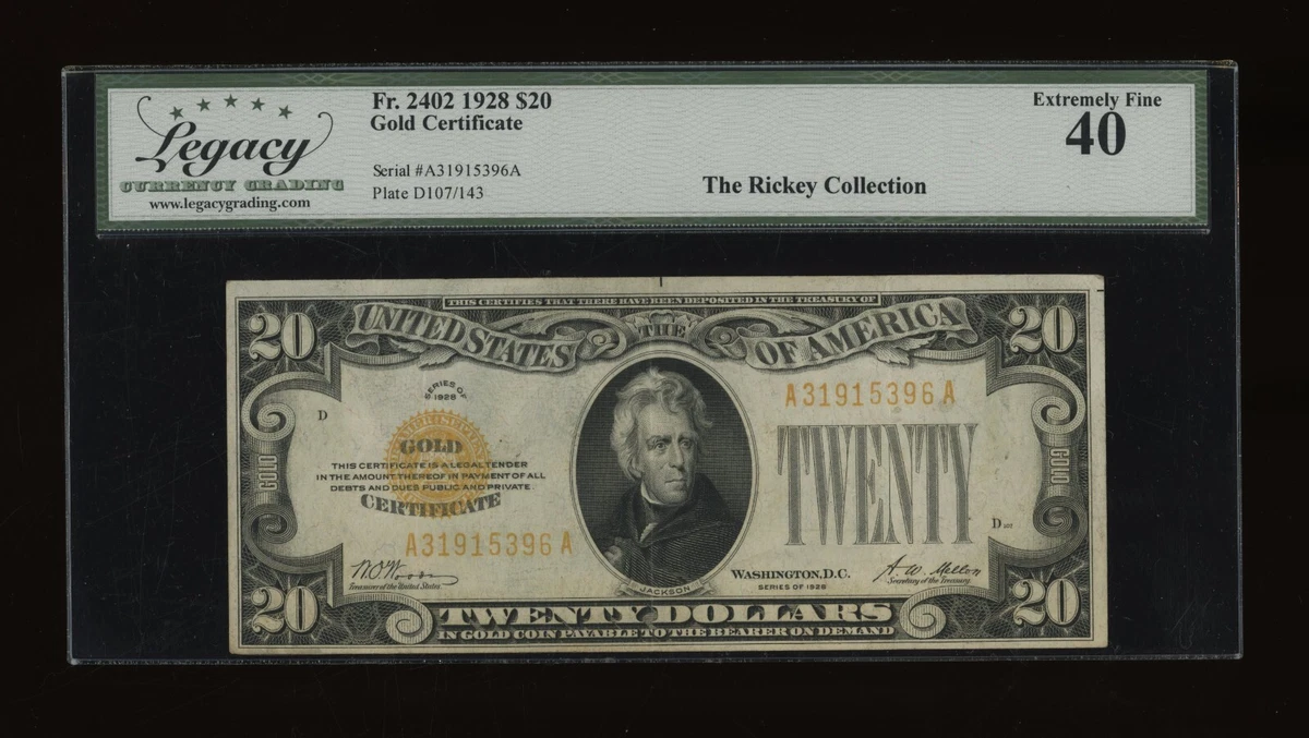 $20 Grade 40 US Paper Money for sale | eBay