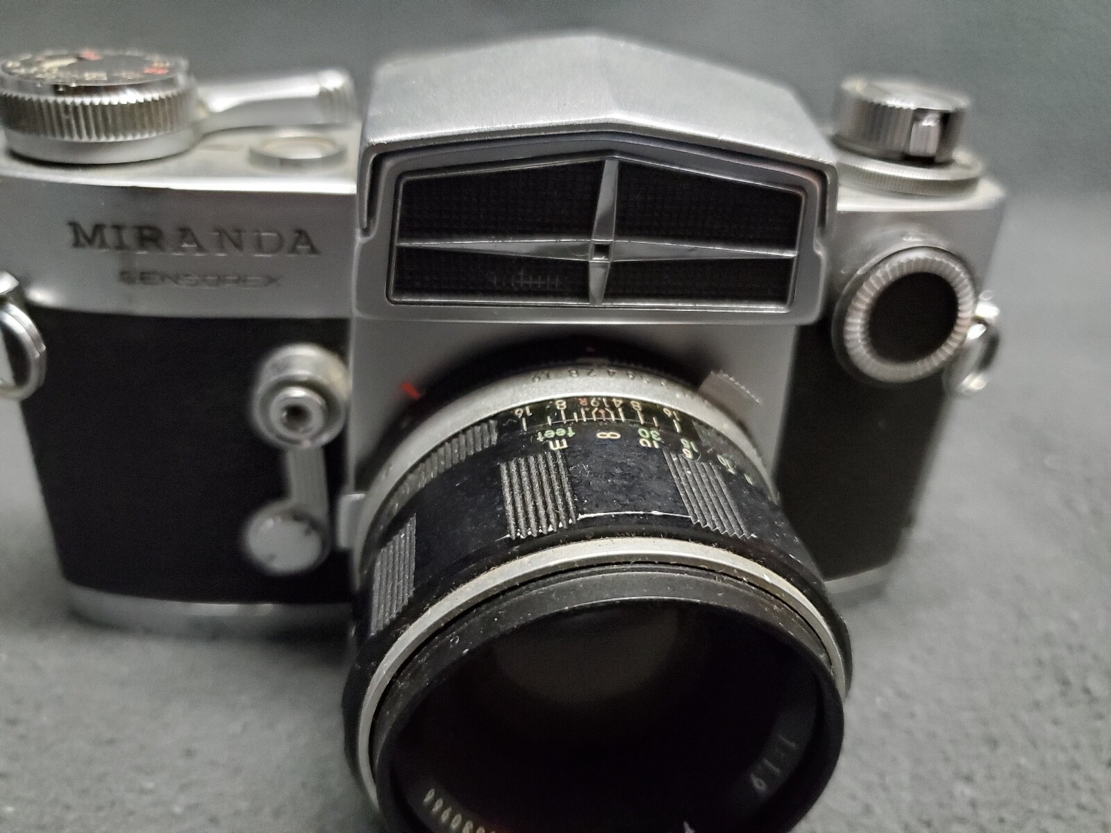 Miranda Sensorex 35 mm SLR Film Camera with auto Miranda 50mm f/1.9