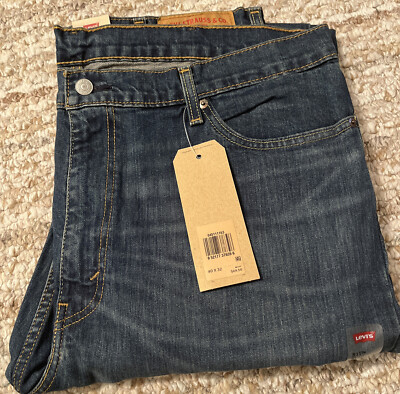 Levi's Men's 511 Slim Fit Stretch Size 40X32 New NWT Dark Blue - Main Image
