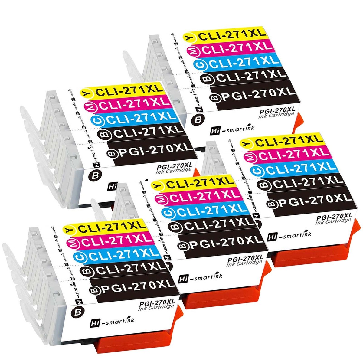 2x Nk NoN-OEM 61 XL Black & Colour Hgh Yeld For HP Offcejet 2620 - Foto 4