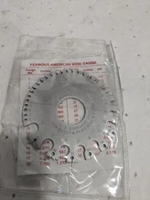 SPI #36 Steel Wire and Sheet Metal Gage 13-945-1