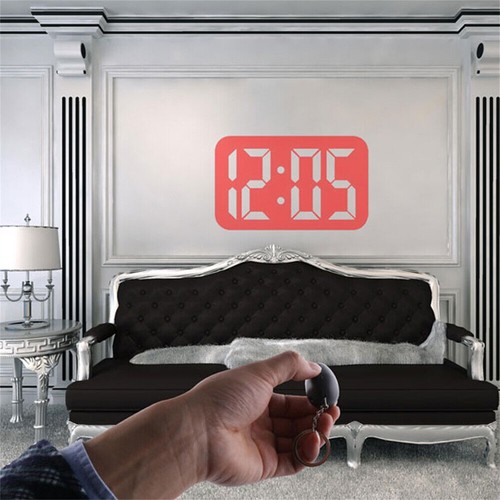 Sveglia Digitale LCD Voce Parlante Proiezione LED Tempo Temperatura Proiettore - Foto 4 di 19