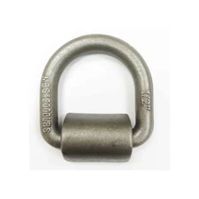 Set of 6 Weld-on 1/2" Forged D-Rings for Trailer, Truck Tie-down Ring -27011