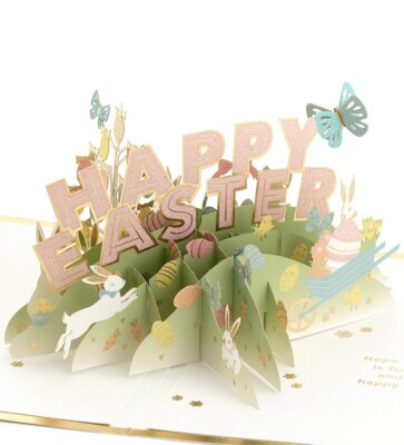 Hallmark Signature Paper Wonder Premium Pop-Up Easter Card. Brand New.