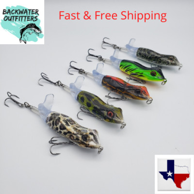 Backwater Prop Frog 95mm Top Water Lure 3 3/4''   11g or .4oz