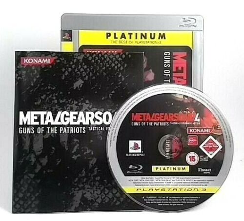 Metal Gear Solid 4: Guns of the Patriots (Sony PlayStation 3, 2009) USK18 - Bild 1 von 1