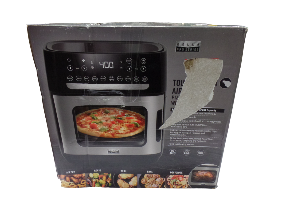 Bella Pro 90116Toaster oven, air fryer, pizza oven, dehydrator