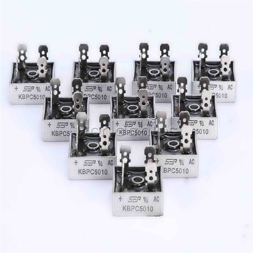 50A 1000V Metal Case Single Phases Diode Bridge Rectifier KBPC5010 WC - Picture 6 of 7