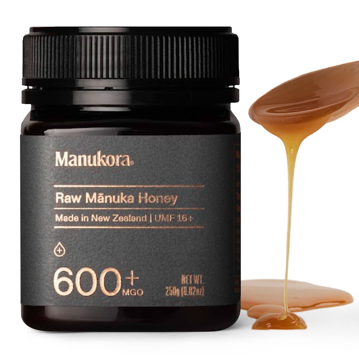 Manukora Raw Manuka Honey MGO 600+ 8.82 OZ