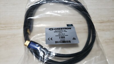  Crestron Certified CBL-HD-6 HDMI Interface Cable, 18 Gbp 6 ft. 6503565