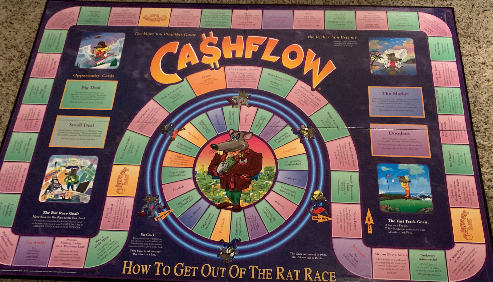 Cashflow 101 Game Piece Quantity Holoserlot
