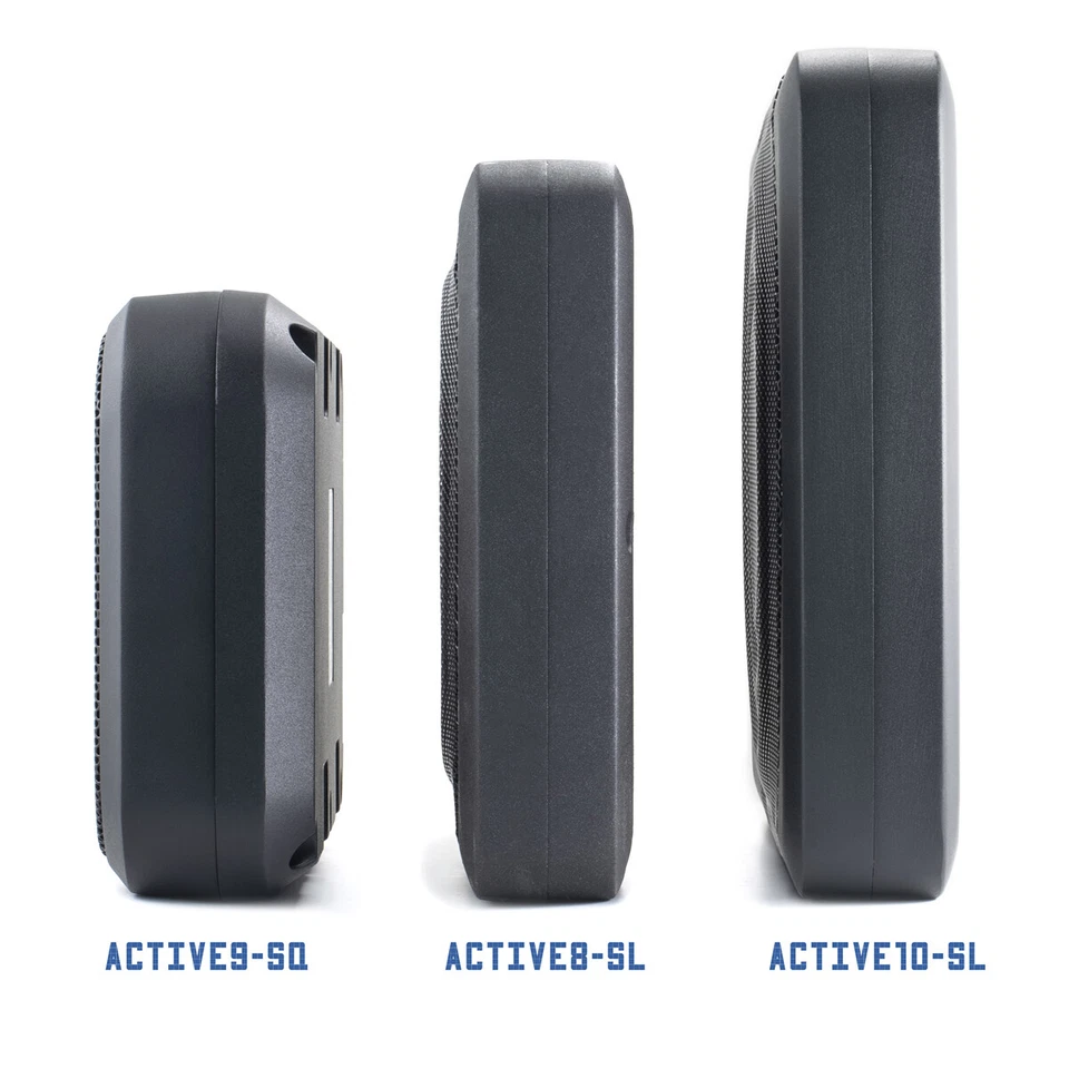 Ampire Active10-SL Aktiv Untersitz Subwoofer flach 10" 25cm mit Endstufe Verstär - Bild 2 von 4