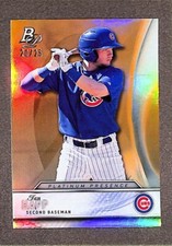2016 Bowman Platinum Presence Orange Parallel /25 Ian Happ #PP-9 Prospect 