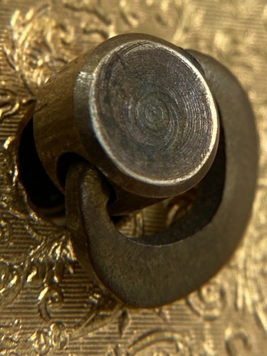 Reloj de Pared Victoriano Suizo Medalla Dore Dorado Tono Dorado Bordado Austria Antiguo - Imagen 8 de 18
