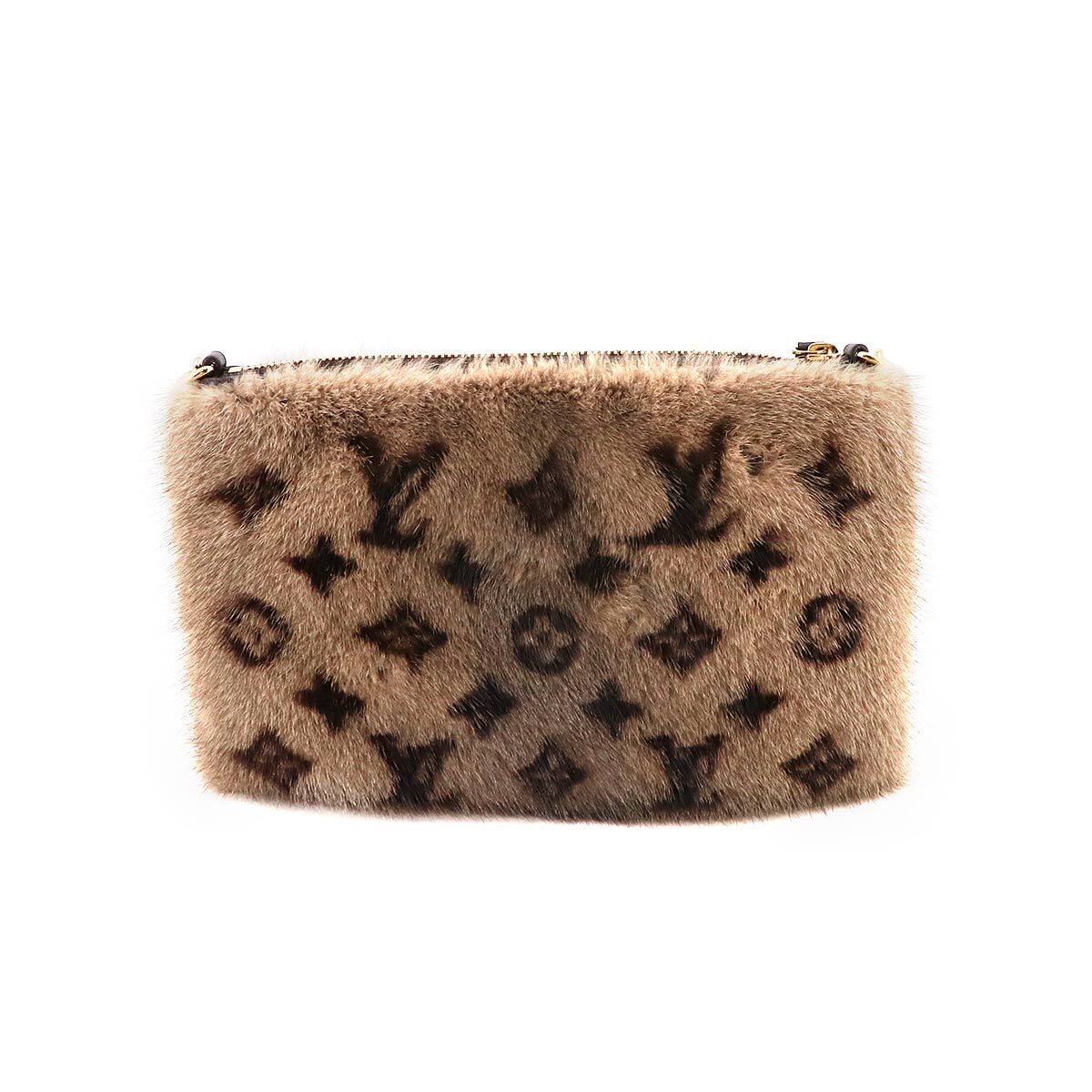 LOUIS VUITTON Monogram Neo Pochette Milla Shoulder Bag Mink M59341 うぃ様専用