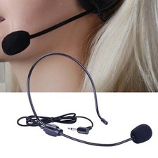 Microphone Headset Professional Headband Head Mounted Multi Use Head Wear Mic