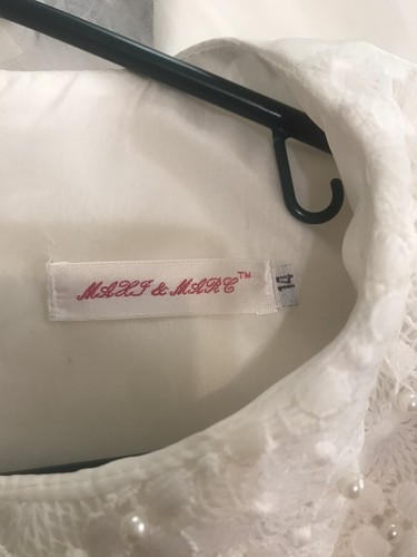 Marg & Marc party dress white for girls size 14 - Picture 10 of 11