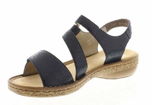 rieker blue sandals