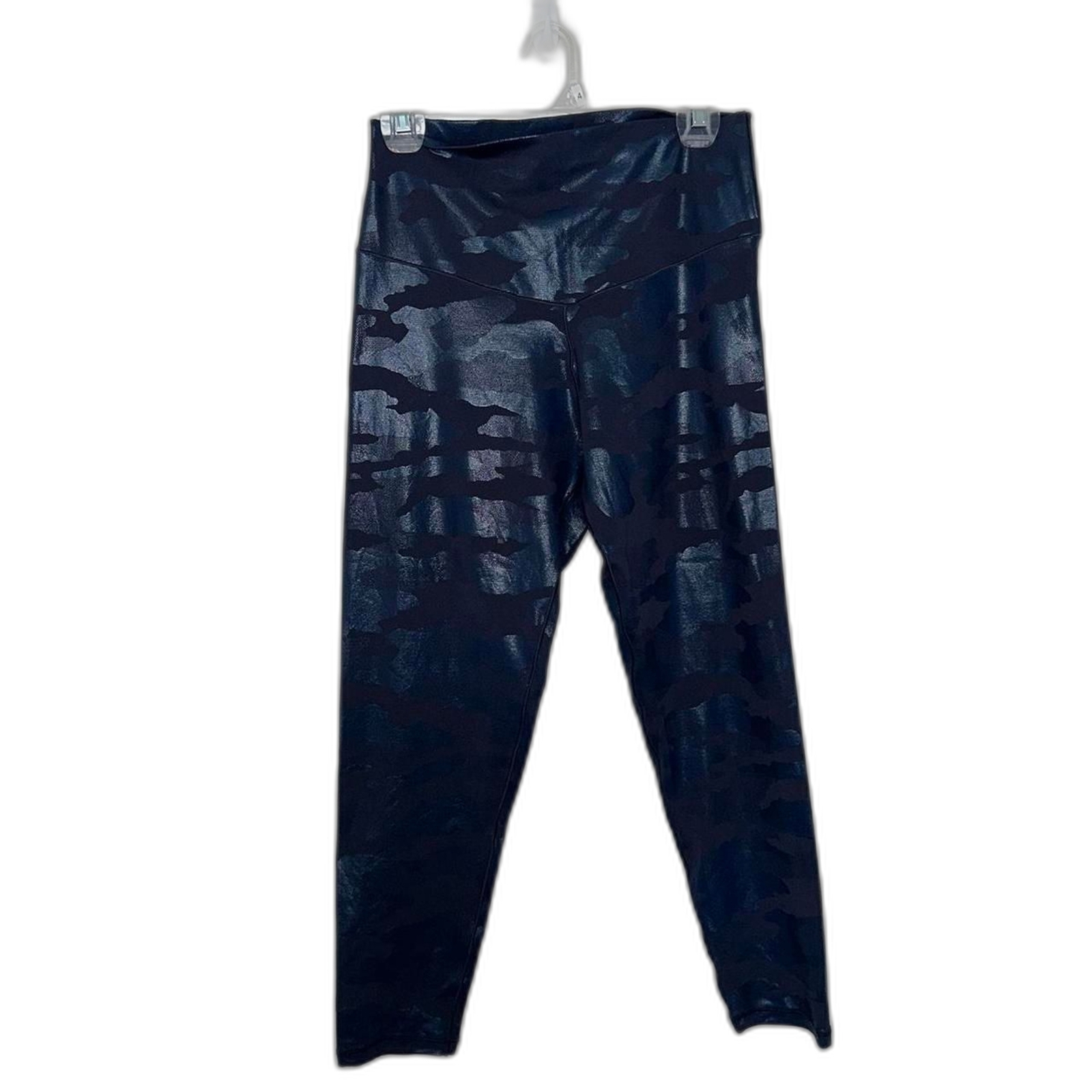 Aerie Women's Blue Navy Camo XL Leggings for Active Workouts