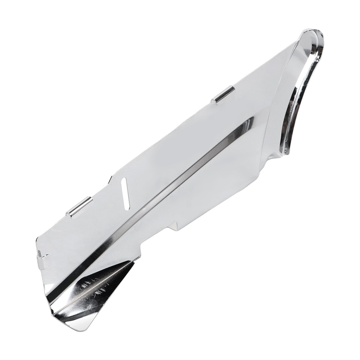 Chrome Lower Belt Guard for Harley Dyna FXD Super Glide FXDB