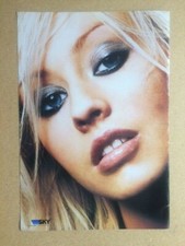 CHRISTINA AGUILERA Original Vintage SKY Magazine People Special Poster