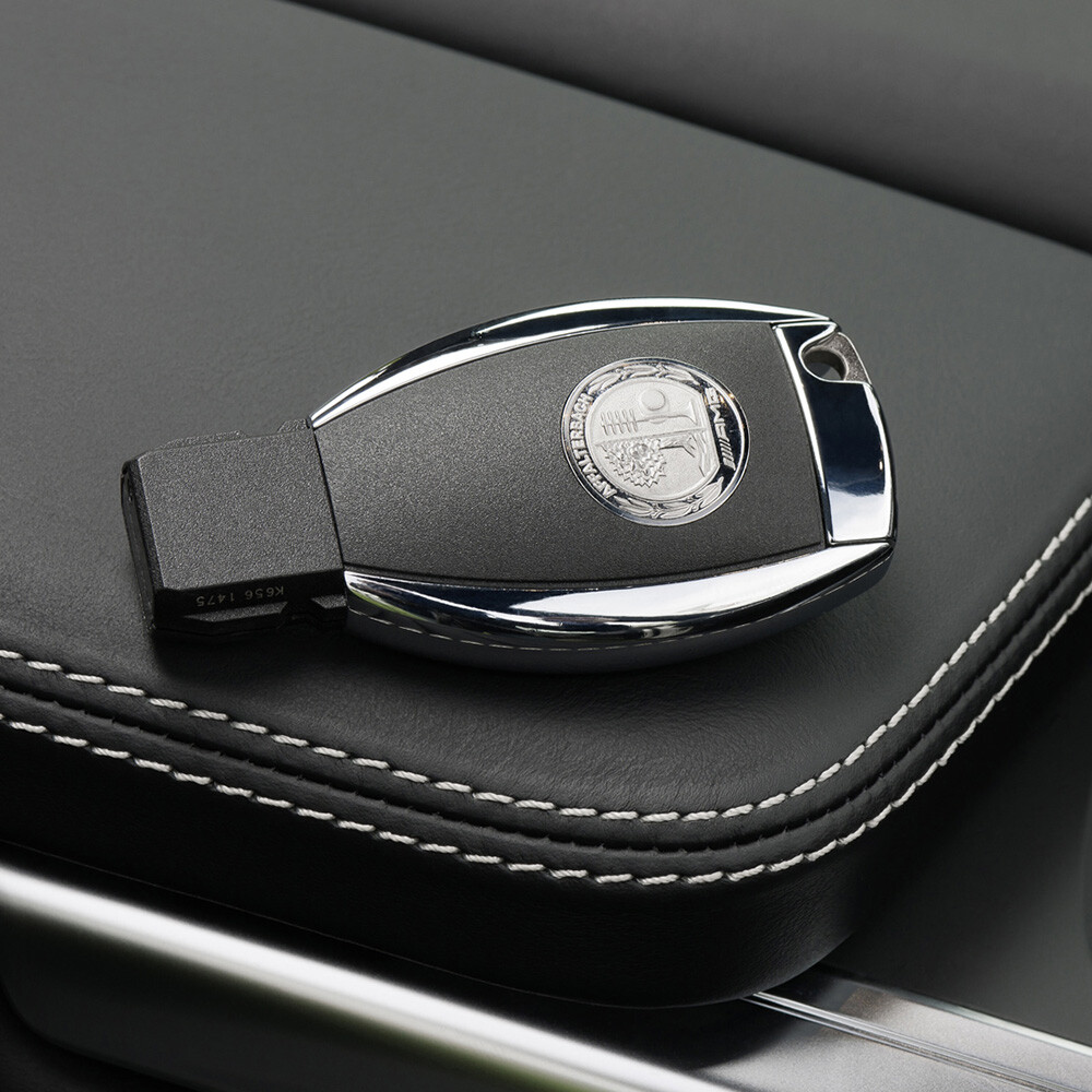 Mercedes-Benz AMG キーカバー A0008900023 10 Pcs Metal Apple Tree Badge Key Cover for MERCEDES BENZ