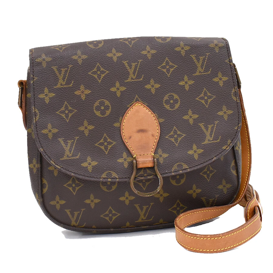 LOUIS VUITTON Monogram Saint Cloud GM Crossbody Bag