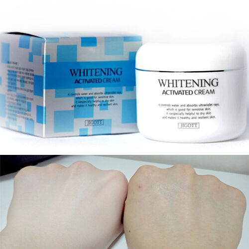 LIGHTENING CREAM Whitening Activated Cream 100g  Moistur Korean Cosmetic JIGOTT - Picture 1 of 11