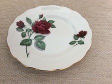 Royal Standard Red Velvet Vintage Side Plates