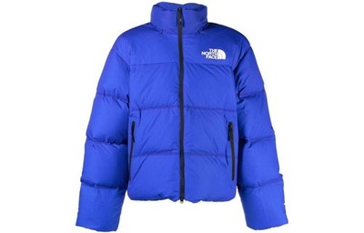 The North Face Nuptse RMST Color Block Warm Packable Hooded Down Jacket