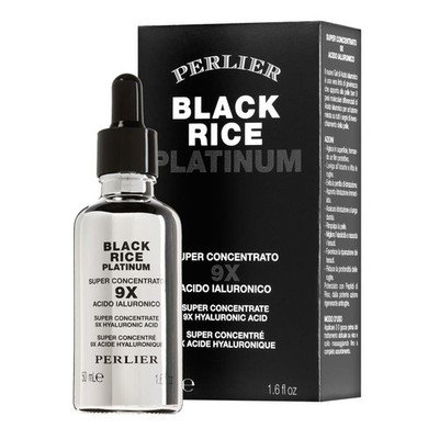 Perlier Jumbo Black Rice Super Concentrate 9x Hyaluronic Acid Gel 1.6 oz SEALED