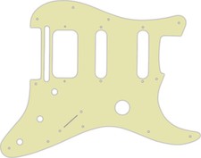 WD Custom Pickguard For Fender Fishman TriplePlay Stratocaster HSS #34S Mint ...