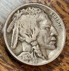 1920-D Buffalo Nickel Nice Original VF CHRC